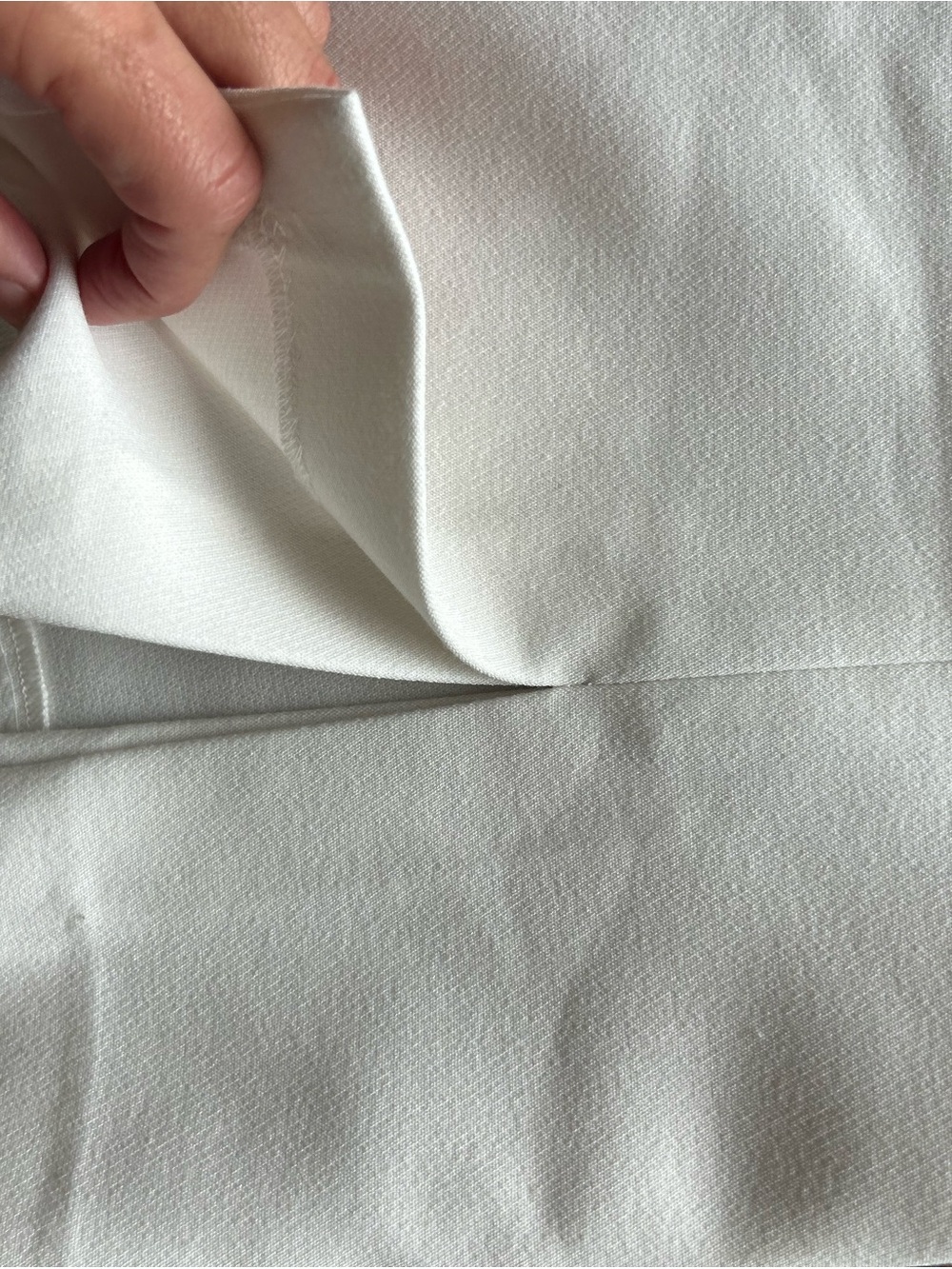 ZARA White Women's Wrap Mini Shorts Skort SKIRT m - Picture 3 of 9